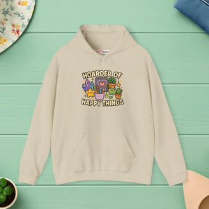 Plush Cactus Hoodie - Plant Enthusiast Gear - Dipaliz - Hoodies