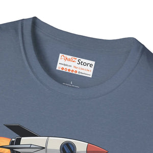 Hodl Gang Rocket Unisex Tee - Soft Cotton Chic - Dipaliz - T-shirts
