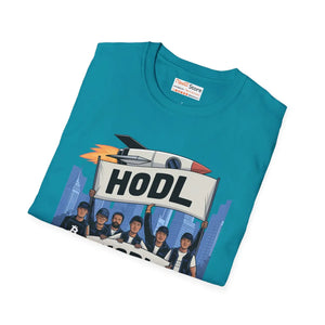 Hodl Gang Rocket Unisex Tee - Soft Cotton Chic - Dipaliz - T-shirts