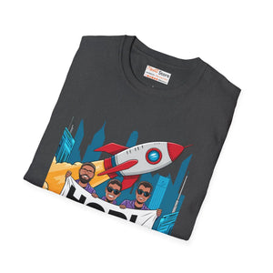 Softstyle T-shirt Unique Hodl Gang Rocket - Dipaliz - T-shirts