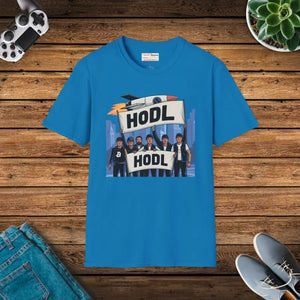 Hodl Gang Rocket Unisex Softstyle Tee - Dipaliz - Sapphire / s - T-shirts