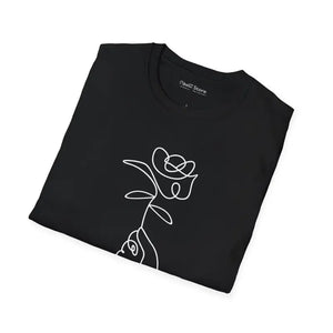 Rose Flower T-shirt - Bold Graphic Comfort Tee - Dipaliz - T-shirts