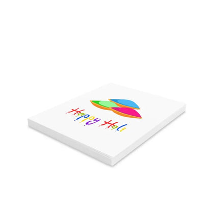 Happy Holi Greeting Cards with Matching White Envelopes - Paper Products