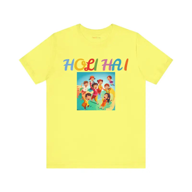 Holi Hai Vibes Unisex Jersey Short Sleeve Tee - T-shirt