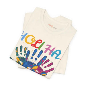 Holi Hai- Festival of Colors Unisex Jersey Short Sleeve Tee - T-shirt