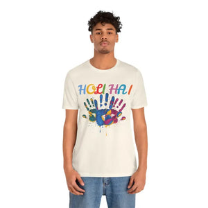 Holi Hai- Festival of Colors Unisex Jersey Short Sleeve Tee - T-shirt
