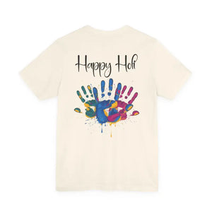 Holi Hai- Festival of Colors Unisex Jersey Short Sleeve Tee - T-shirt