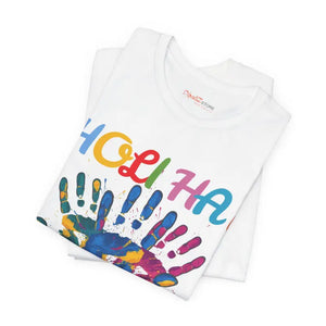 Holi Hai- Festival of Colors Unisex Jersey Short Sleeve Tee - T-shirt