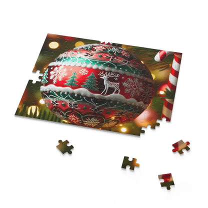 Unwrap Holiday Fun with our Christmas Ornament Puzzle