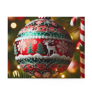Christmas Ornament Puzzle - High-quality Chipboard Pieces - Dipaliz - Jigsaw Puzzles