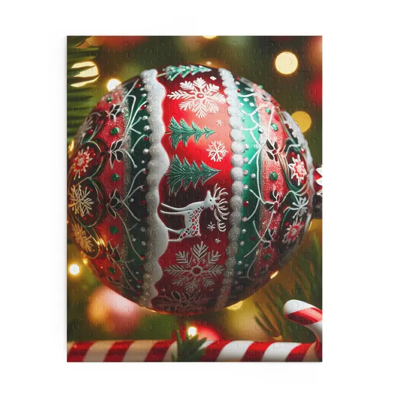 Unwrap Holiday Fun with our Christmas Ornament Puzzle