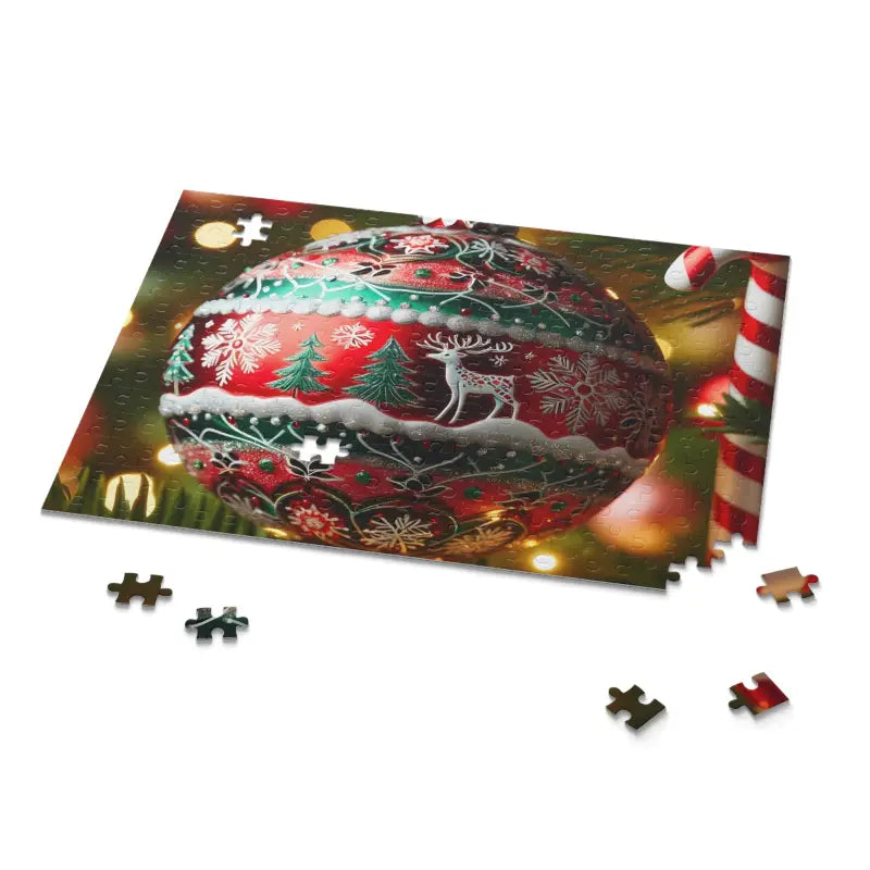 Unwrap Holiday Fun with our Christmas Ornament Puzzle