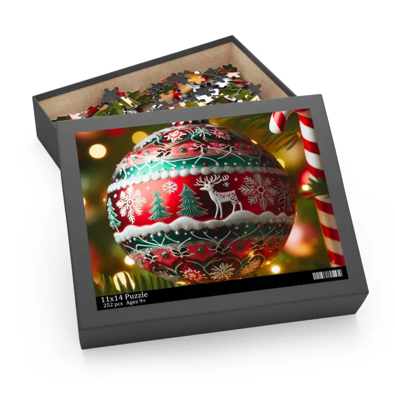 Unwrap Holiday Fun with our Christmas Ornament Puzzle