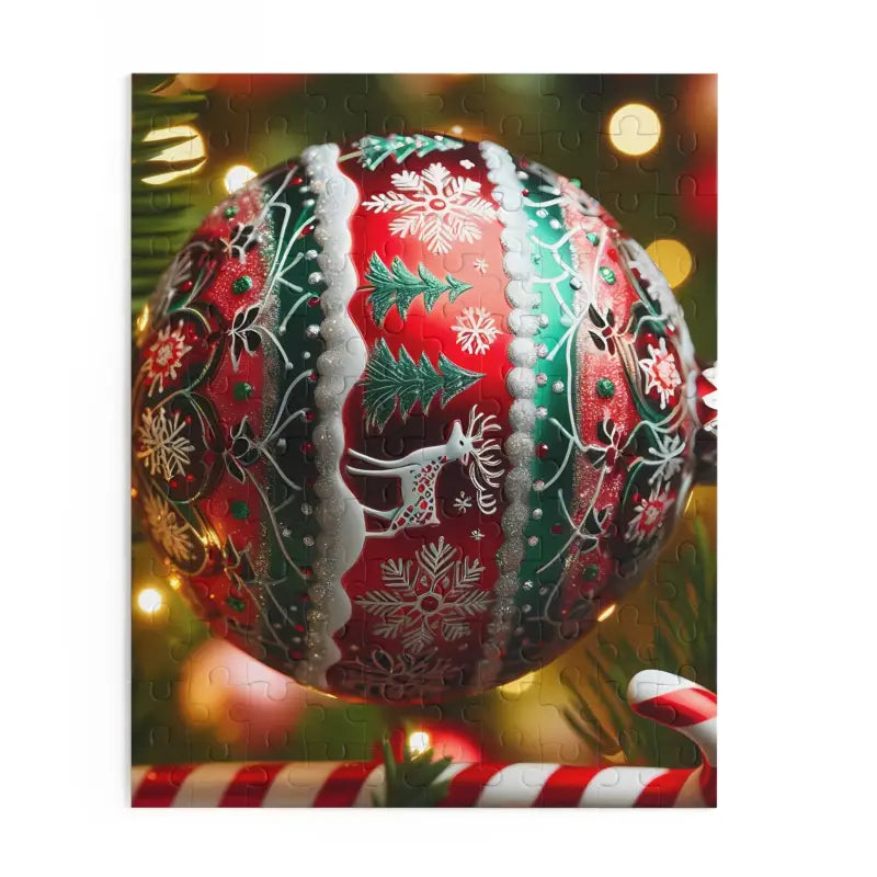 Unwrap Holiday Fun with our Christmas Ornament Puzzle