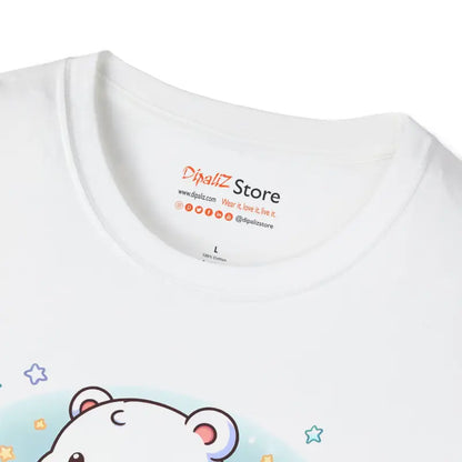 Get Festive: Holiday Hustle Polar Bear Scooter Tee - T-shirt