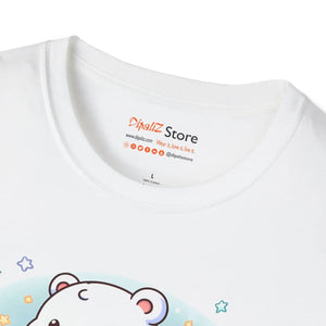 Soft Cotton Polar Bear Scooter Tee - Holiday - Dipaliz - T-shirts