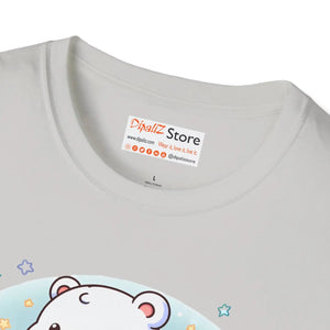 Soft Cotton Polar Bear Scooter Tee - Holiday - Dipaliz - T-shirts