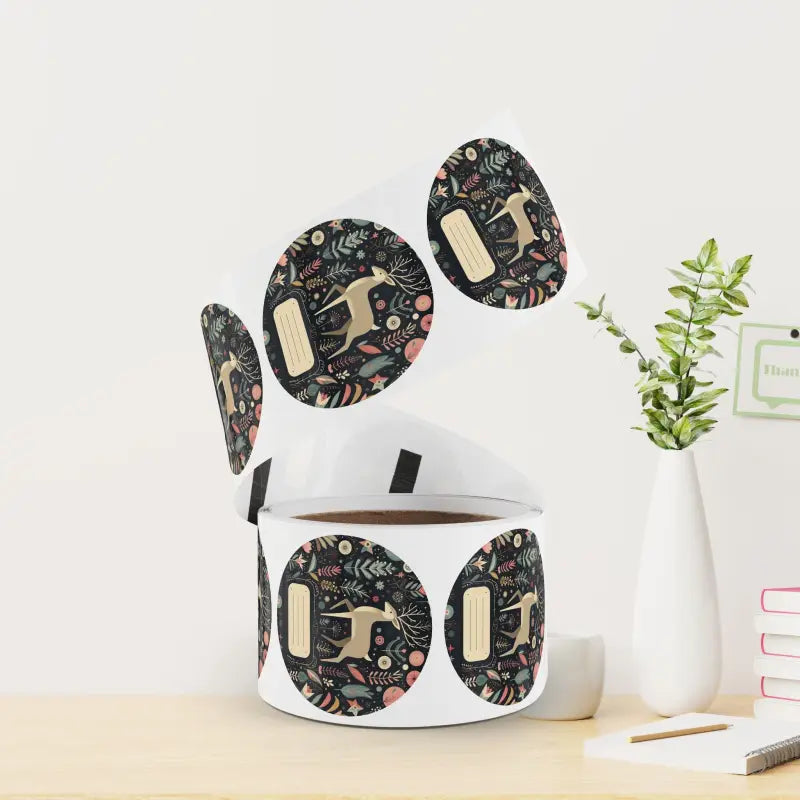 Sticker Label Rolls - Hot Festive Magic | Dipaliz - Labels & Tags