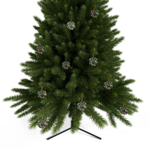 Holly Leaves Festive Ceramic Ornaments Christmas - Dipaliz - Holiday