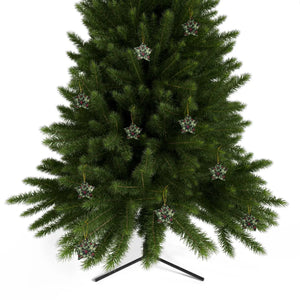 Holly Leaves Festive Ceramic Ornaments Christmas - Dipaliz - Holiday