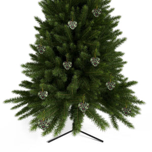 Holly Leaves Festive Ceramic Ornaments Christmas - Dipaliz - Holiday