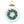 Exquisite Christmas Ball – Holly Leaves Ceramic - Dipaliz - Holiday Ornaments