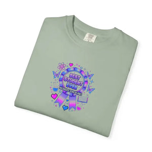 Holographic Scholar Vibes Tee - Student Evers Light Purple - Dipaliz - T-shirt