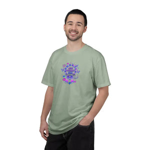Holographic Scholar Vibes Tee - Student Evers Light Purple - Dipaliz - T-shirt