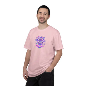 Holographic Scholar Vibes Tee - Student Evers Light Purple - Dipaliz - T-shirt
