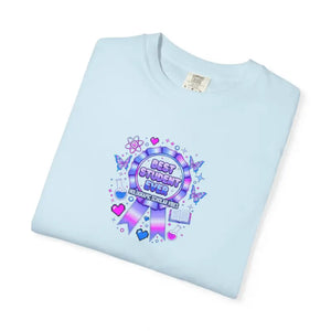 Holographic Scholar Vibes Tee - Student Evers Light Purple - Dipaliz - T-shirt