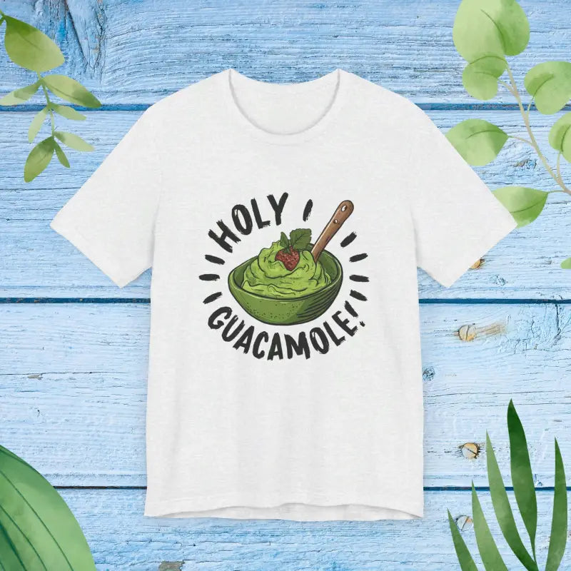 Holy Guacamole Unisex Jersey Tee ?? Soft Comfy Perfect Fit - Ash / Xs T-shirt