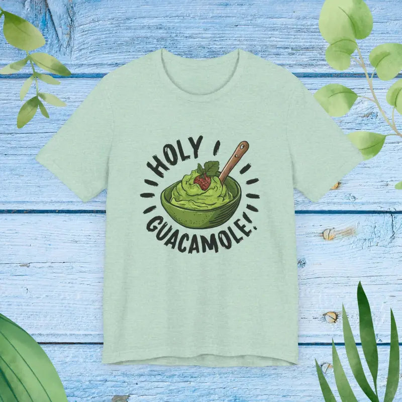 Holy Guacamole Unisex Jersey Tee ?? Soft Comfy Perfect Fit - Heather Prism Mint / Xs T-shirt