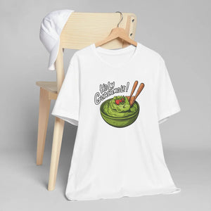 Soft Holy Guacamole Tee - Ribbed Knit Collar - Dipaliz - T-shirts