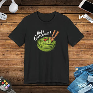 Soft Holy Guacamole Tee - Ribbed Knit Collar - Dipaliz - T-shirts