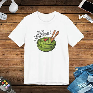 Cozy Guac Tee - Ribbed Knit Collar Comfort Fit - Dipaliz - White / s - T-shirts