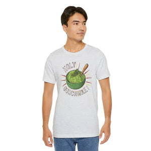 Bold Holy Guacamole Tee - Cozy Avocado Print - Dipaliz - T-shirts