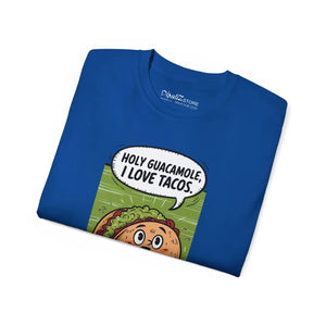 Holy Guacamole Unisex Ultra Tee - Soft Cotton Shirt - Dipaliz - T-shirts