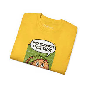 Holy Guacamole Unisex Ultra Tee - Soft Cotton Shirt - Dipaliz - T-shirts