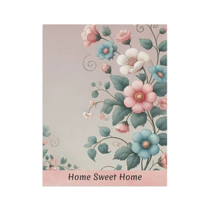Home Sweet Garden Banner Poly Poplin Canvas - Dipaliz - Flags & Windsocks