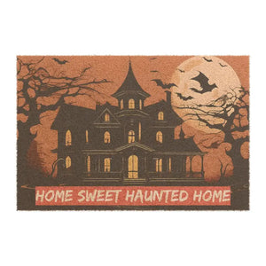 Home Sweet Haunted Doormat - Tufted Coir Coconut - Dipaliz - 24’’ x 16’’ - Door Mats