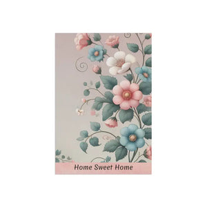 Home Sweet Garden Banner Poly Poplin Canvas Flag - Dipaliz - Flags & Windsocks