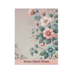 Home Sweet Garden Banner Poly Poplin Canvas Flag - Dipaliz - Flags & Windsocks