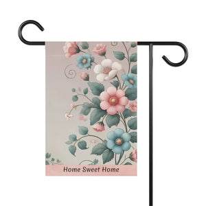 Home Sweet Garden Banner Poly Poplin Canvas Flag - Dipaliz - Flags & Windsocks