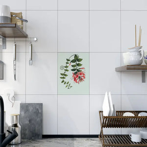 Home Decor - Honeysuckle Ceramic Photo Tile by Dipaliz