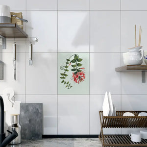 Home Decor - Honeysuckle Ceramic Photo Tile by Dipaliz