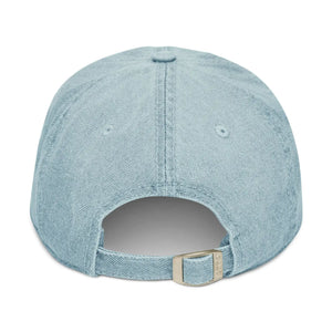 Brave Black Dad Cap - Denim Stylish Everyday Wear - Dipaliz - Baseball Caps