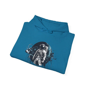 Cosmic Astronaut in Space Hoodie - Eco-friendly Gift - Dipaliz - Hoodies