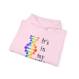 Cozy Gay Pride Hooded Sweatshirt - It’s in my Dna - Dipaliz - Hoodies