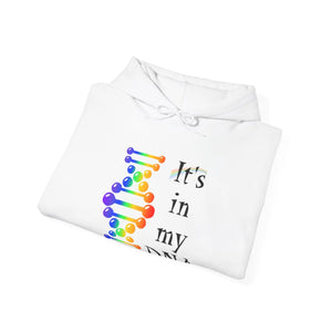 Cozy Gay Pride Hooded Sweatshirt - It’s in my Dna - Dipaliz - Hoodies
