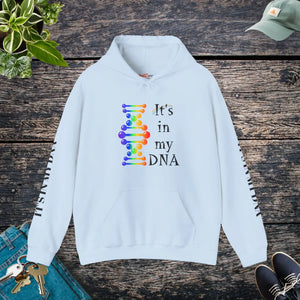 Cozy Gay Pride Hooded Sweatshirt - It’s in my Dna - Dipaliz - Hoodies